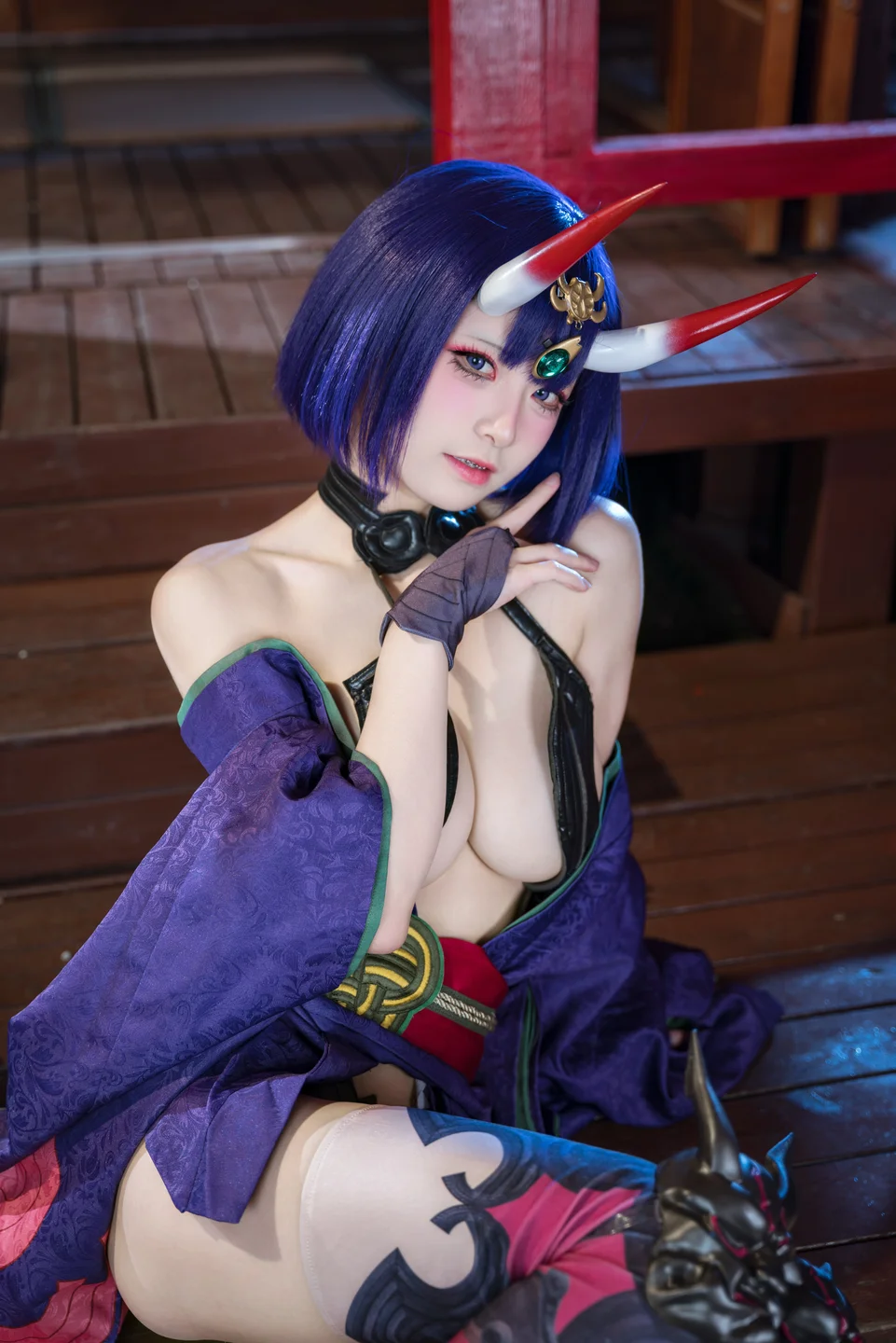 九柒喵 - No.030 酒吞童子 原皮 [92P-805MB] tg@simisebaisi 【丝足阁】003.webp